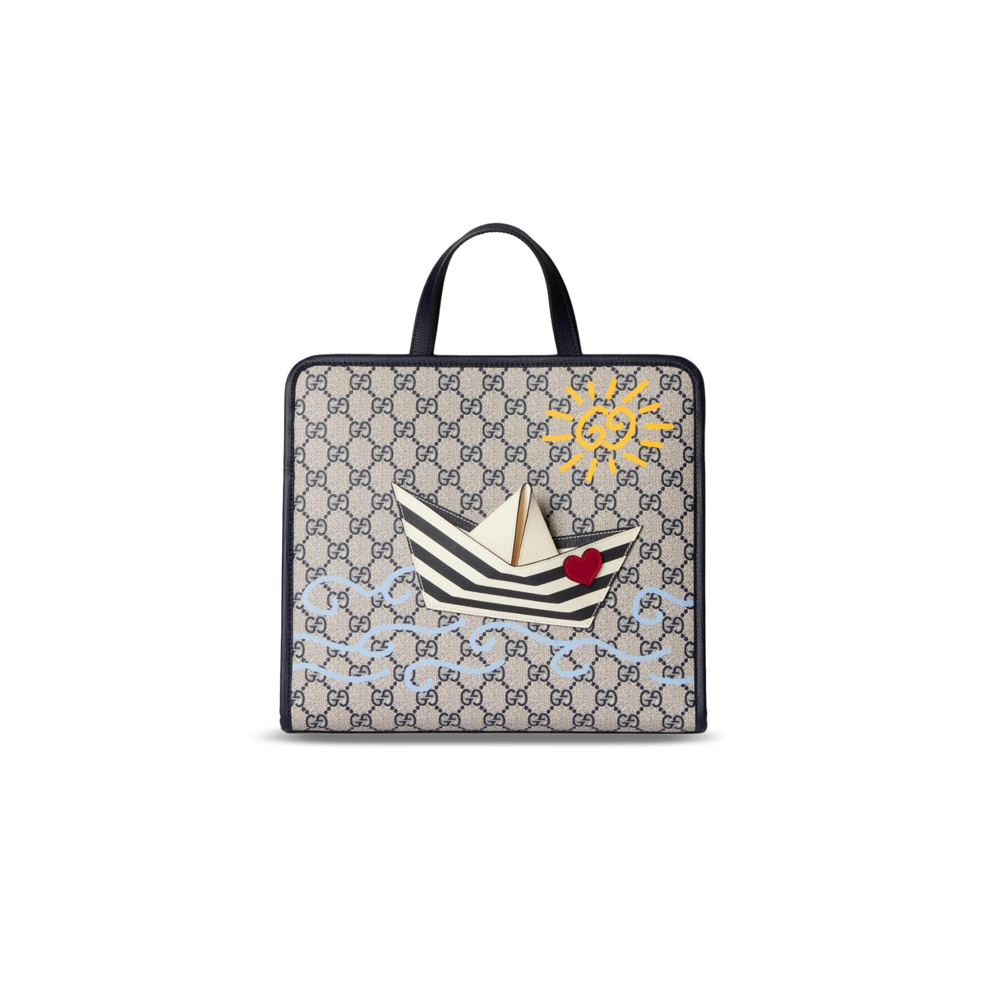 GUCCI CHILDREN'S PRINTED GG TOTE BAG 814043 (28.5*25*11cm)
